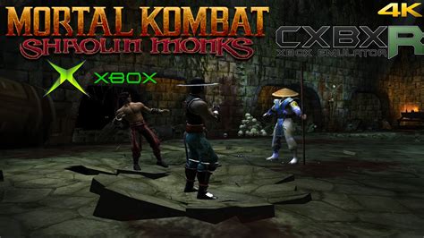 Cxbx Reloaded Bdd Mortal Kombat Shaolin Monks K Fps Uhd Xbox