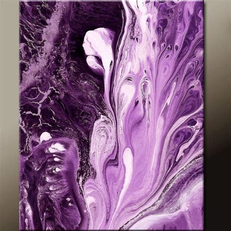 78 Best images about Purple Abstract Art on Pinterest | Original paintings, Contemporary canvas ...