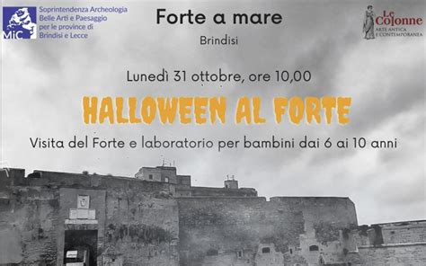 HALLOWEEN NEI CASTELLI DI BRINDISI E CAROVIGNO