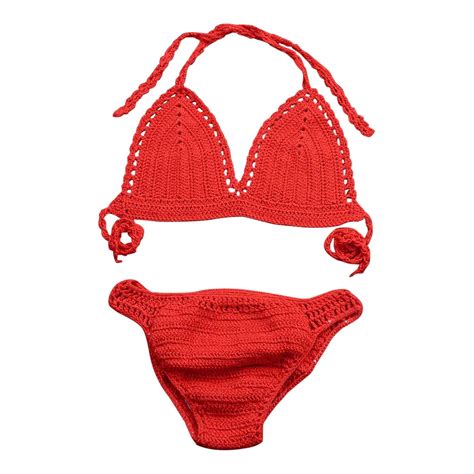 Fvwitlyh Bikini Set Women S Sexy Cutout Bikini Thong Bikini Set Tie