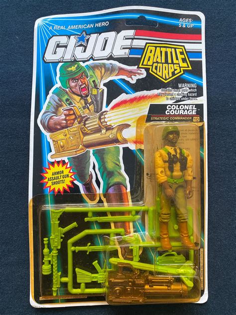 Vintage 1992 Gi Joe A Real American Hero Battle Corps Colonel Etsy