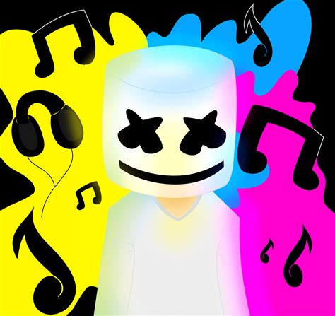 Marshmello Cartoon Wallpapers - Wallpaper Cave