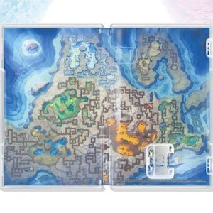 Pokemon Shinning Pearl Cover Art Replacement Insert Case For