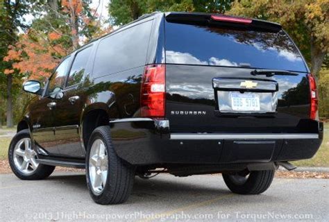 The Rear Side Profile Of The 2013 Chevrolet Suburban Ltz Torque News