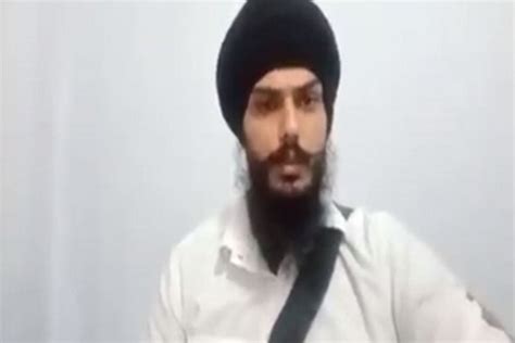 Not Fugitive But Rebel Fugitive Amritpal Singh Releases New Video