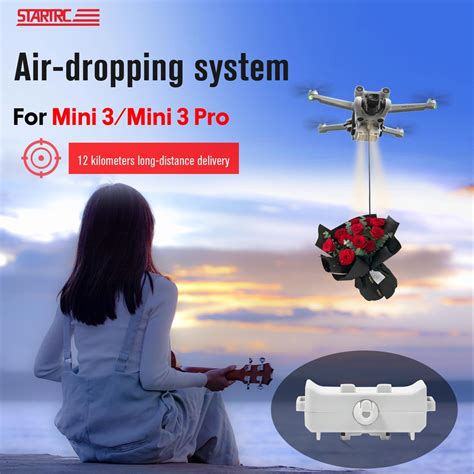 Airdrop System For Dji Mini 3 Mini3 Pro Drone Wedding Proposal Delivery Device Dispenser Air