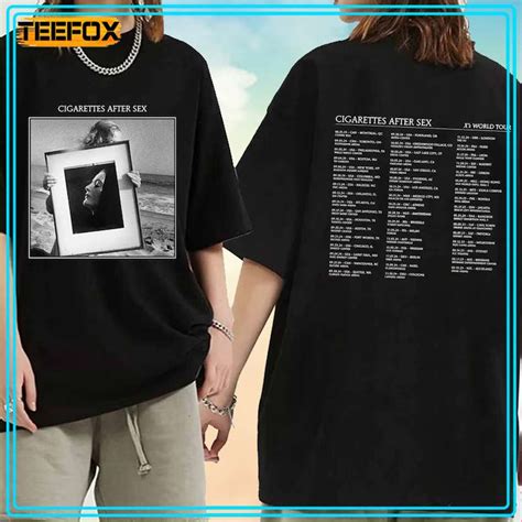 Cigarettes After Sex X S World Tour 2024 T Shirt