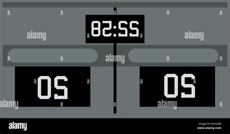 sports scoreboard device Stock Vector Image & Art - Alamy