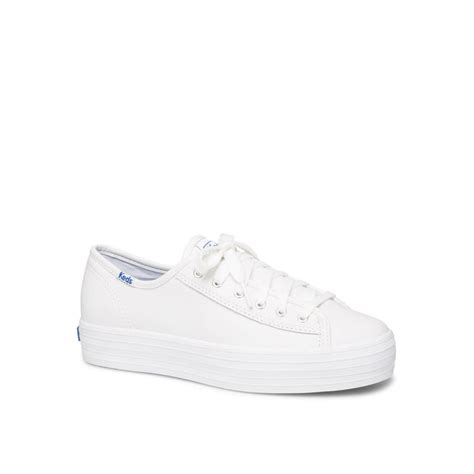 Keds Zapatilla Triple Kick Cuero Blanco Keds Falabella