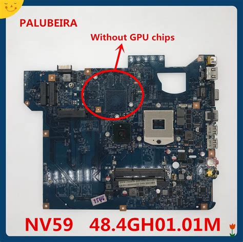 For Acer Nv Tj Motherboard Gh M Sjv Cp M Fully