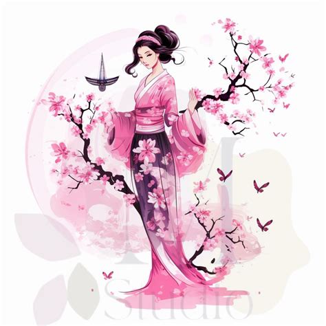 Pin By Mstudio On Clip Art Cherry Blossom Art Diy Canvas Art