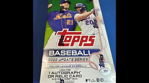 2022 Topps Update Hobby Box JROD Bobby Hunting YouTube