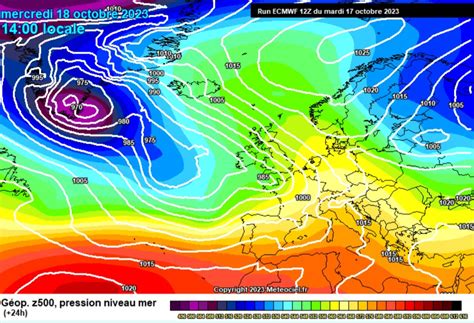 Previsione per mercoledì 18 ottobre Bpp Meteo