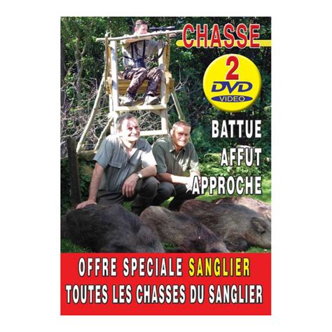 Lot De Dvd Toutes Les Chasses Du Sanglier