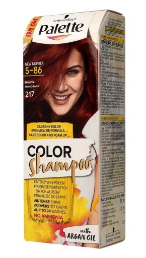 Palette Color Shampoo Szampon koloryzujący nr 5 86 217 Mahoń 1op