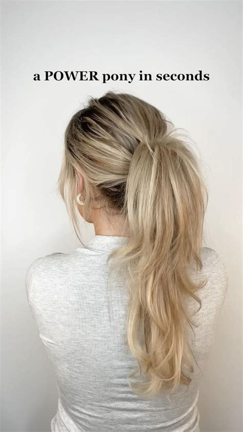 Add Volume And Length To Your Ponytail With The Super Easy Hack Hair