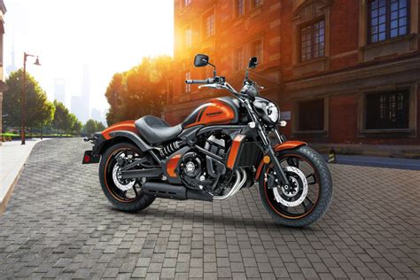 Kawasaki Vulcan S Pearl Lava Orange Bs6 Price Images Mileage Specs