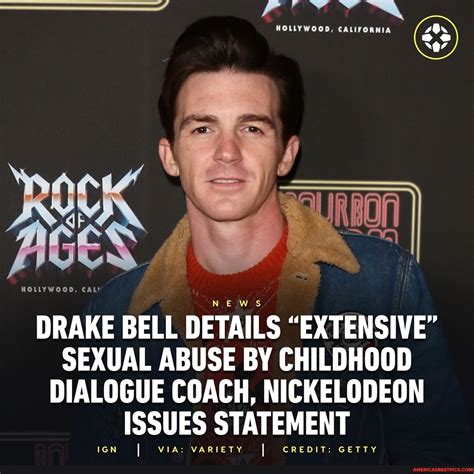 Former Nickelodeon Star Drake Bell Detailed Extensive Sexual Abuse After Revealing He Was The