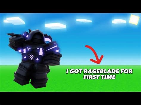 I GOT RAGEBLADE FOR THE FIRST TIME Roblox Bedwars YouTube