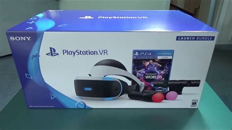 Playstation Vr Launch Bundle Unboxing What A Fancy Box Youtube