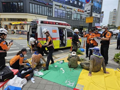 안성 옥산동 신축 공사장 붕괴 2명 매몰·5명 부상