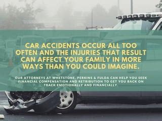 Compensation For Car Accident Injuries Ppt