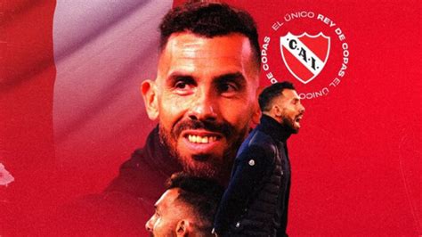 Independiente Da Una Bienvenida En Rojo A Carlos Tévez Proceso Digital