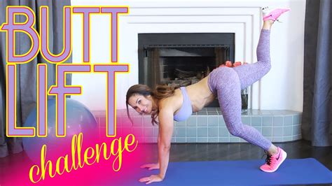 Butt Lift Workout Challenge Natalie Jill Youtube