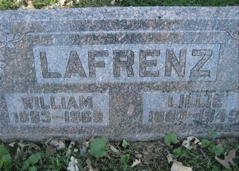 Lillie Rachel Lee LaFrenz 1874 1949 Find A Grave Memorial