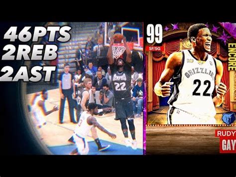 NBA2K23 MYTEAM DARK MATTER RUDY GAY GAMEPLAY EASILY A TOP TIER SG IN