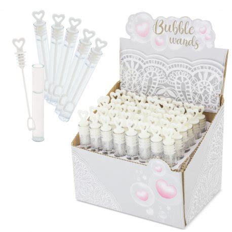 Tubes Bulles Mariage Coeur Blanc 48 Tubes