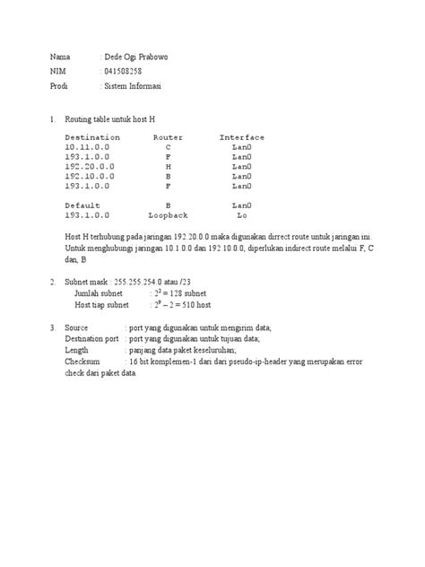 Tugas 2 Jaringan Komputer Pdf