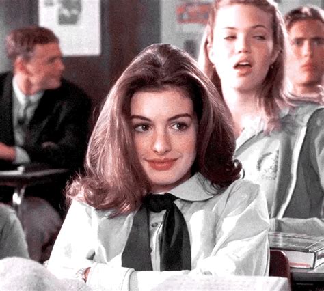 As Mia Thermopolis In “the Princess Diaries” 2001 Rannehathaway