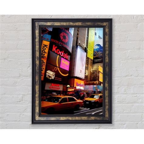 Bright Star Plakate Von New York Mit Gelben Taxis Drucken Wayfair De