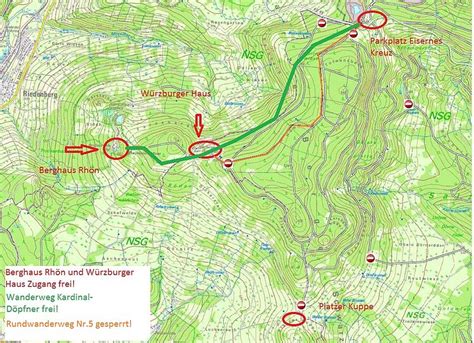 Sturmschäden Sperrungen der Wanderwege in den Schwarzen Bergen