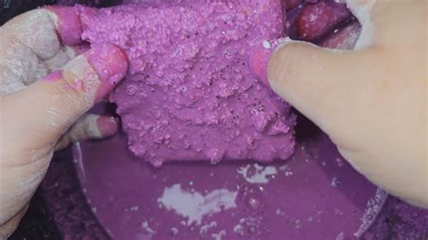 Dip Crumble Paste Gym Chalk ASMR Oddly Satisfying YouTube