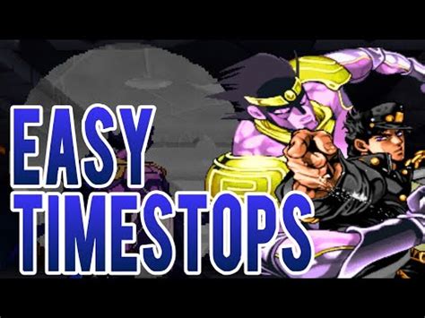 Why Jotaro Has The Best Timestop JOJO HFTF YouTube