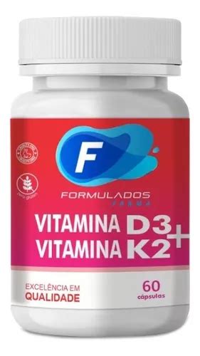 Cápsula Saborizada De Vitamina K2 100 Mcg Y Vitamina D3 10 000 Ui 60 Cápsulas Mercadolibre