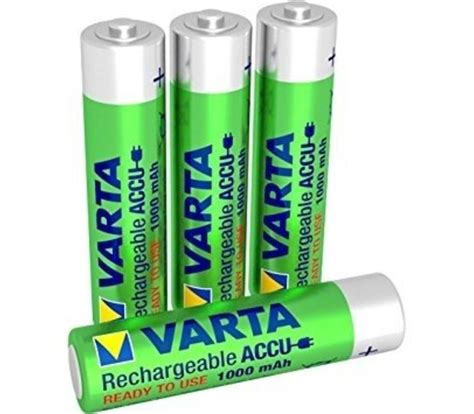 Varta AAA 1000mAh Rechargeable HR03 Bij HOORbatterijen Nl Kopen