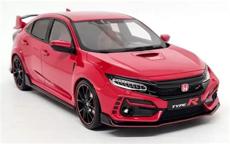 OTTO 1 18 Honda Civic Type R FK8 Euro Spec Red 2020 Resin Scale Model