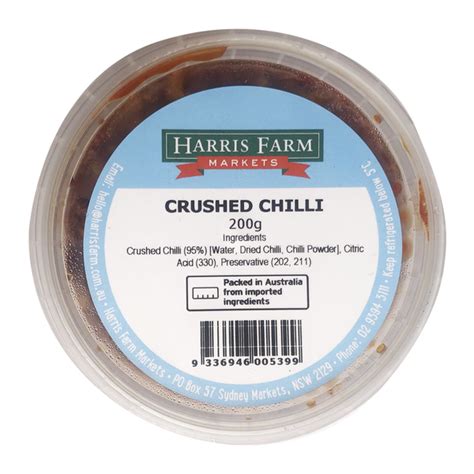 Harris Farm Crushed Chilli 200g Harris Farm Markets