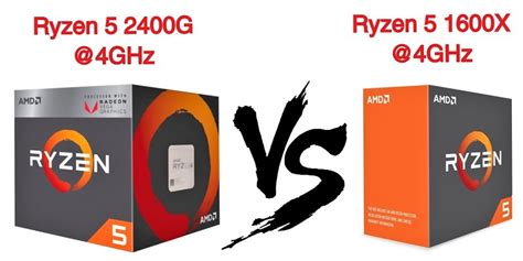 Amd Ryzen 5 2400g Vs Amd Ryzen 5 1600 Full Comparison