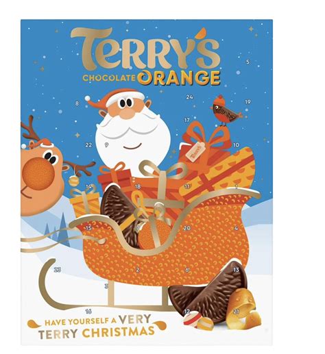 Terrys Chocolate Orange Christmas Advent Calendar 106g