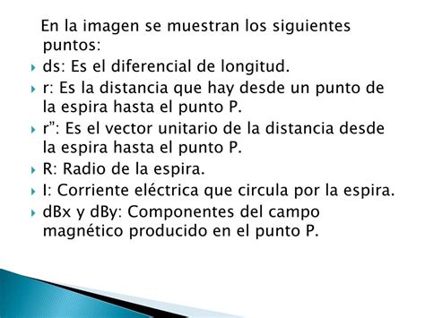 Ppt Campo Magnetico Producido Por Una Corriente I En Una Espira