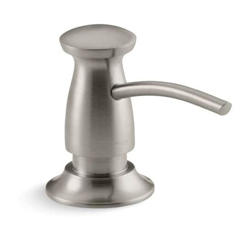 Kohler Transitional Design Soaplotion Dispenser Vibrant Brushed Nickel Bed Bath And Beyond