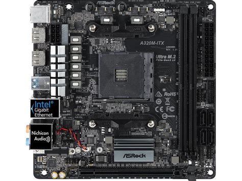 ASRock A320M ITX AM4 Mini ITX AMD Motherboard Newegg