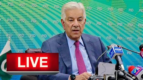 Nawaz Sharif Return Khawaja Asif Important Press Conference Dunya