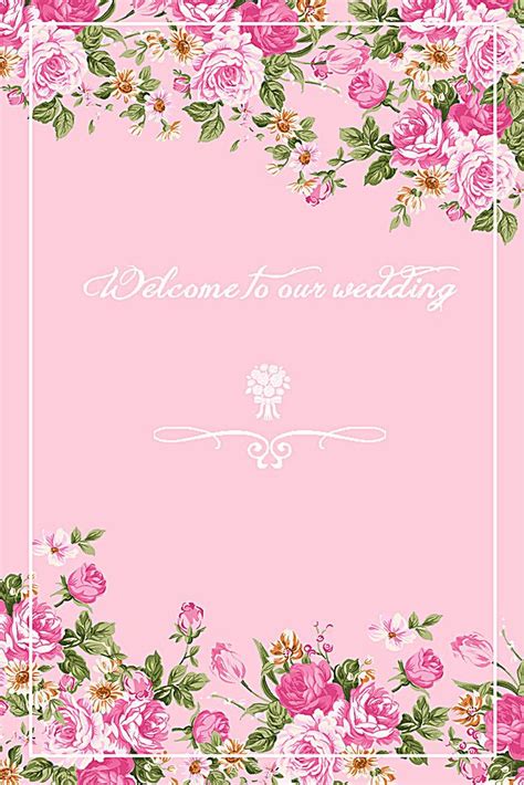 Free Welcome, Our, Wedding Background Images, Romantic Wedding ...