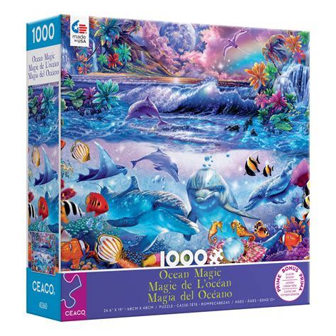 Ceaco Ocean Magic Tropical Dream 1000 Piece Jigsaw Puzzle