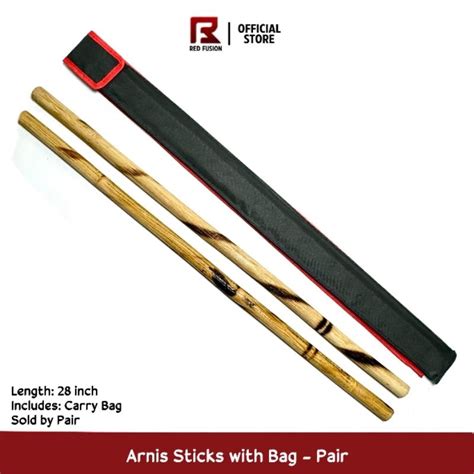 Arnis Sticks With Bag Pair Bag Only Shopee Philippines